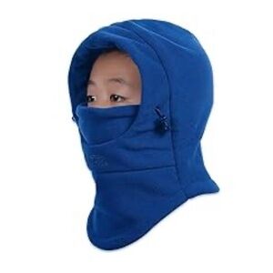 Kids Windproof Double Thick Fleece Hoody